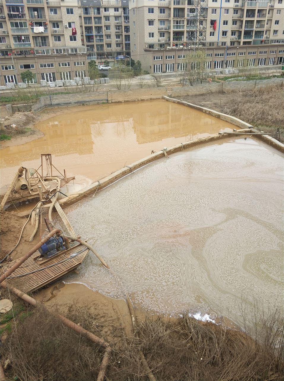 营山沉淀池淤泥清理-厂区废水池淤泥清淤