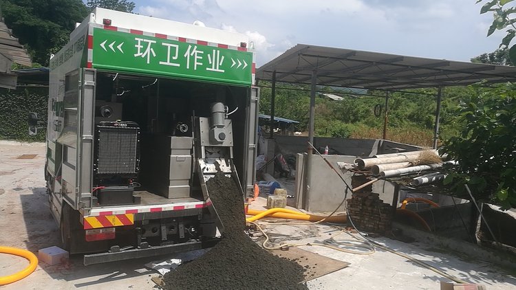 营山污泥干湿分离技术